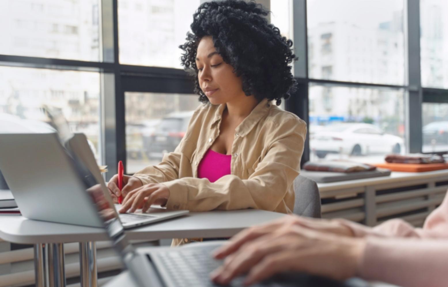 Budget planning session with financial documents